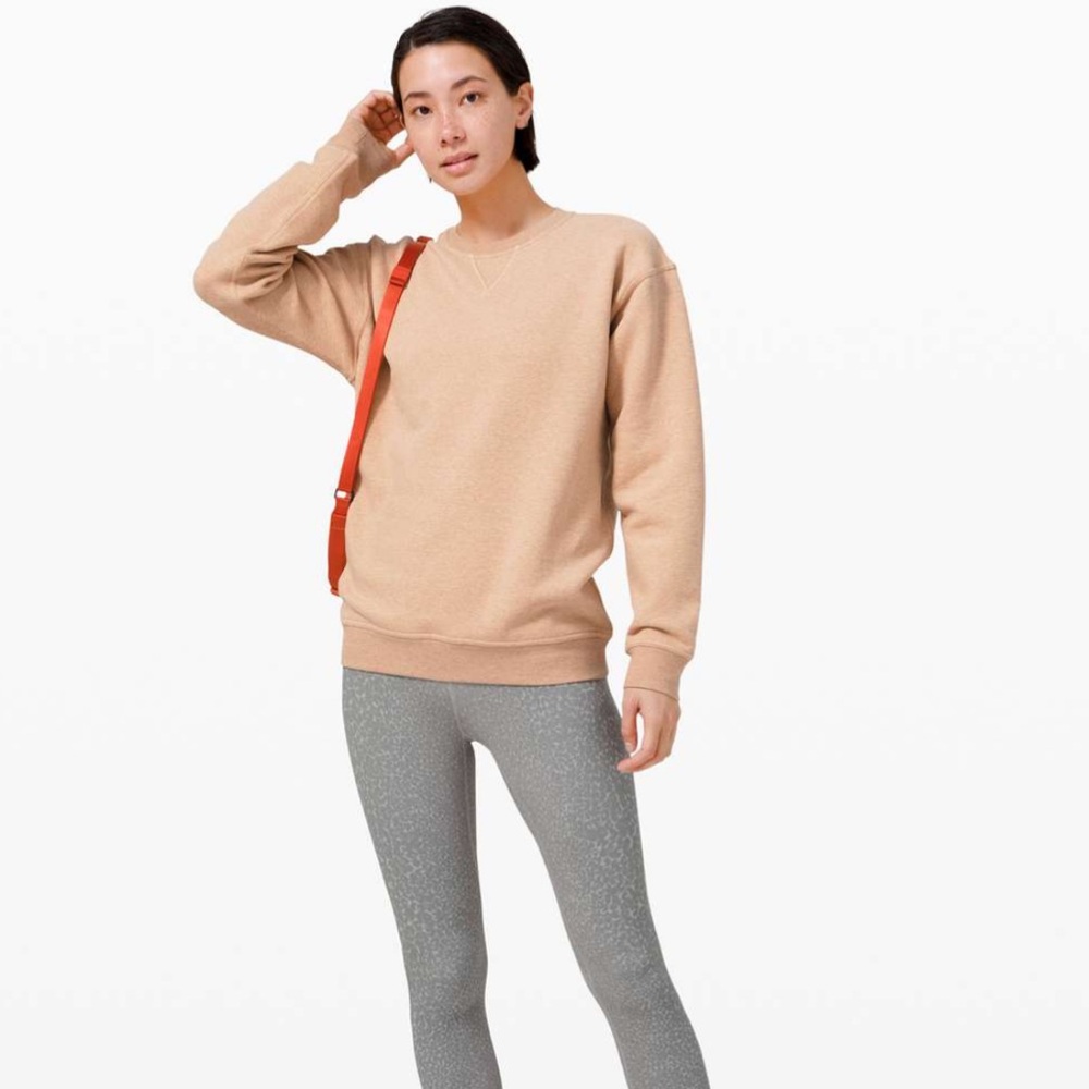 LULULEMON All Yours Crew *beige*